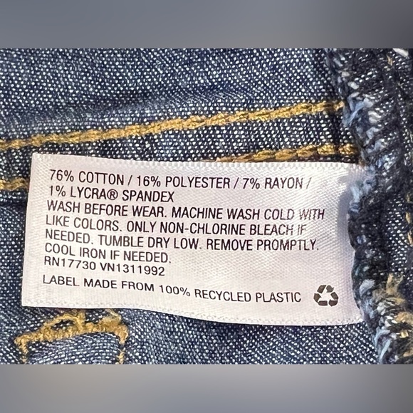 Cat & Jack - Girls Pull On Skinny Jeans 6X - Picture 10 of 10